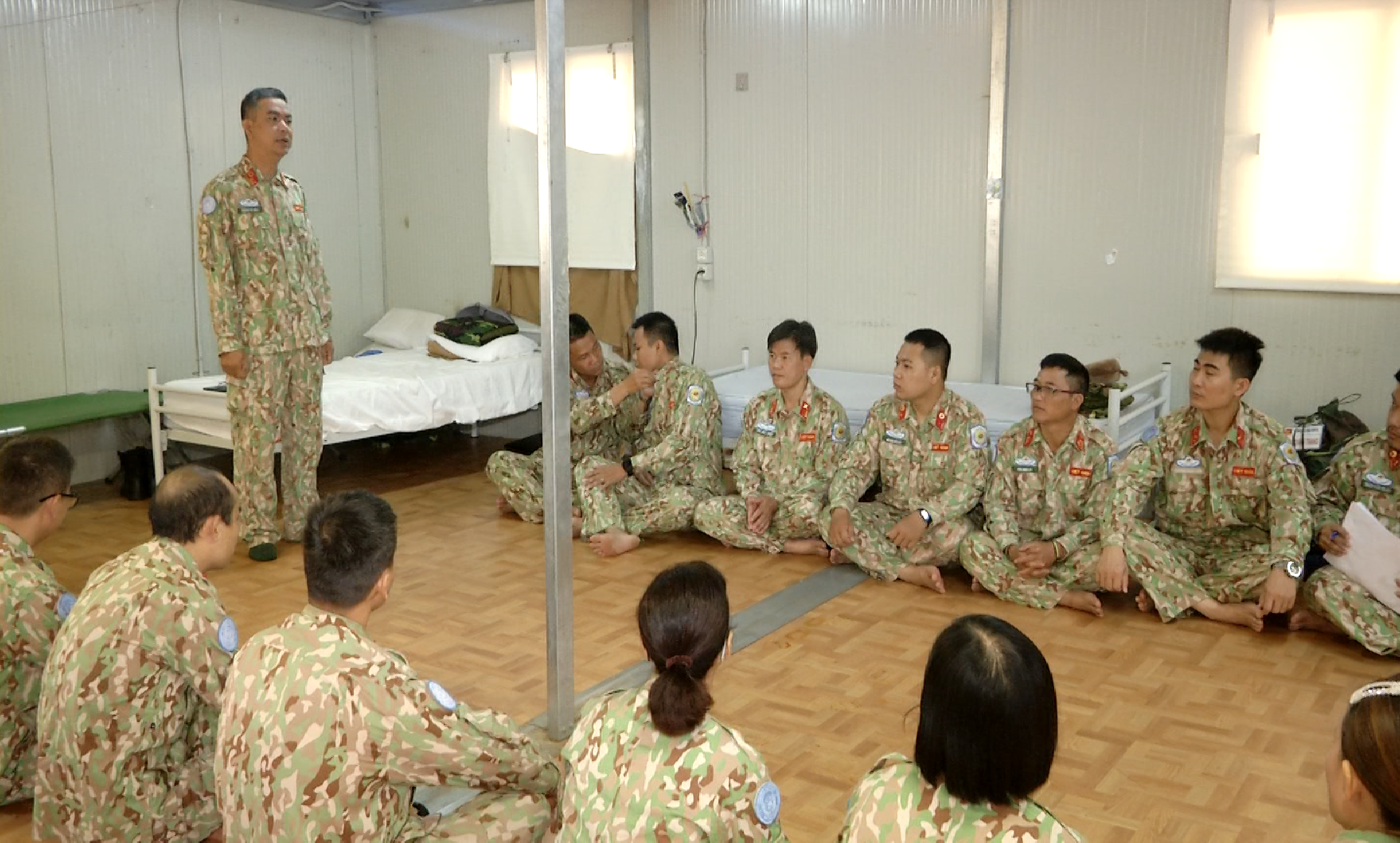 Bệnh viện dã chiến cấp 2 số 3 sẵn sàng tiếp nhận nhiệm vụ tại CH Nam Sudan